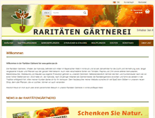 Tablet Screenshot of pflanzen-treml.de